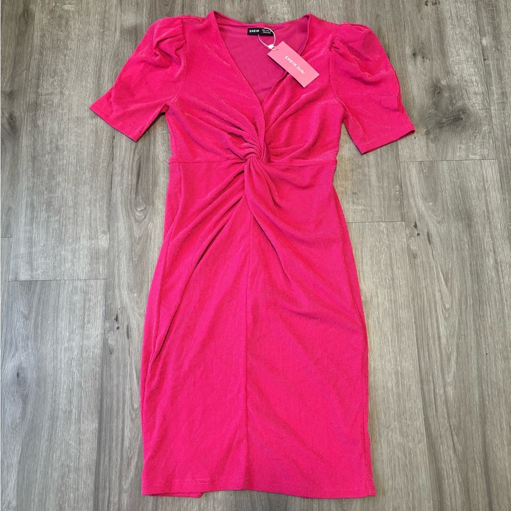 NWT Pink Sparkly Elegant Dress